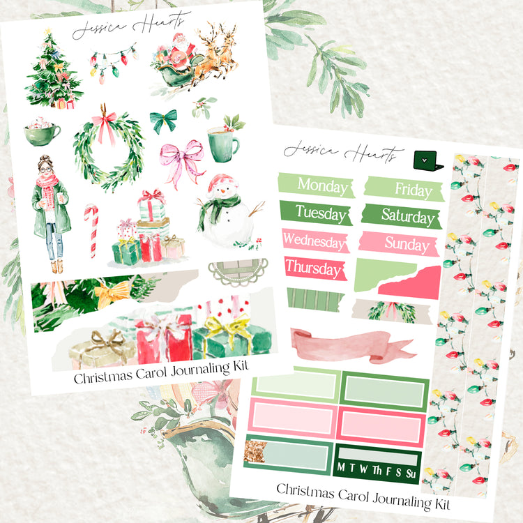 Christmas Carol Journaling Kit