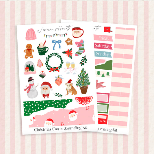 Christmas Carols Journaling Kit