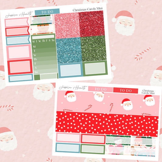 Christmas Carols MINI Sticker Kit