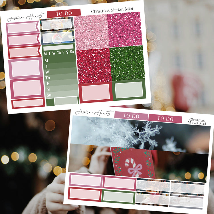 Christmas Market MINI Sticker Kit