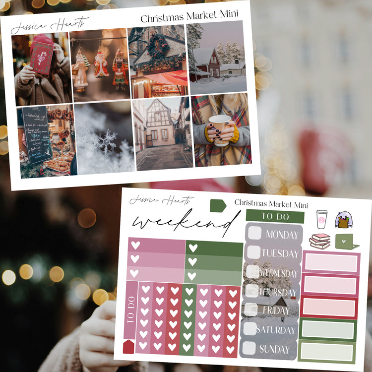 Christmas Market MINI Sticker Kit