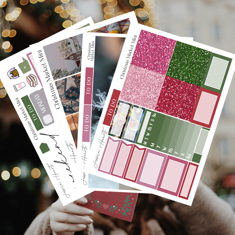 Christmas Market MINI Sticker Kit