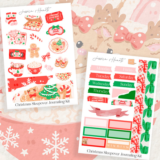 Christmas Sleepover Journaling Kit