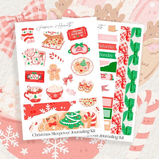 Christmas Sleepover Journaling Kit