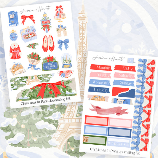 Christmas in Paris Journaling Kit