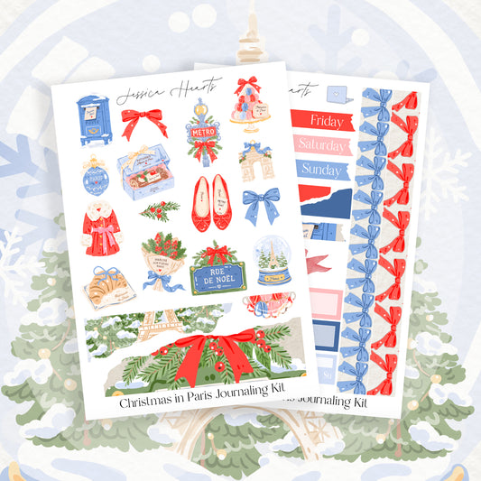 Christmas in Paris Journaling Kit