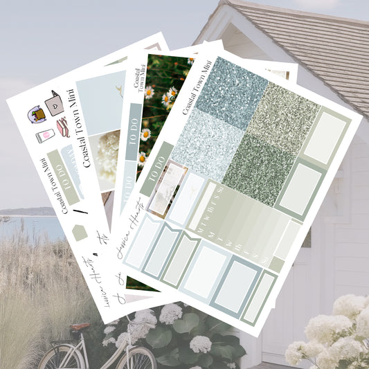 Coastal Town MINI Sticker Kit