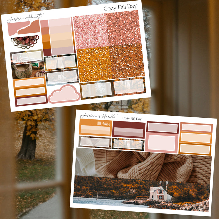 Cozy Fall Weekly Sticker Kit