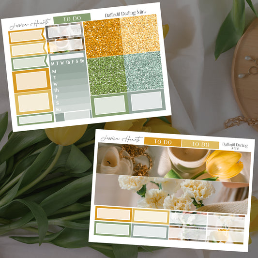 Daffodil Darling MINI Sticker Kit