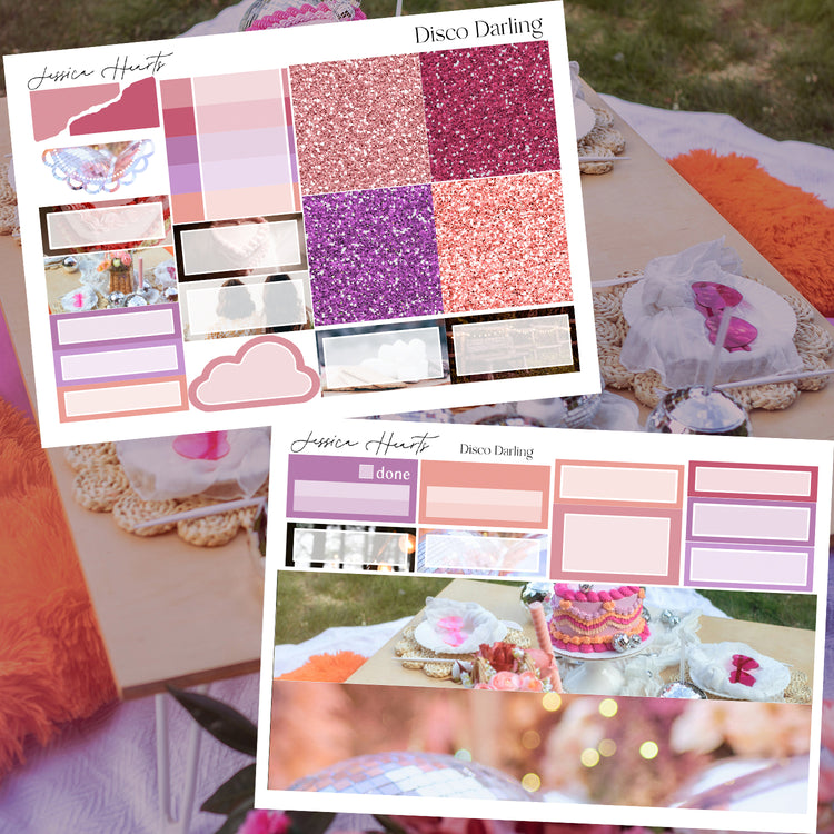 Disco Darling Weekly Sticker Kit