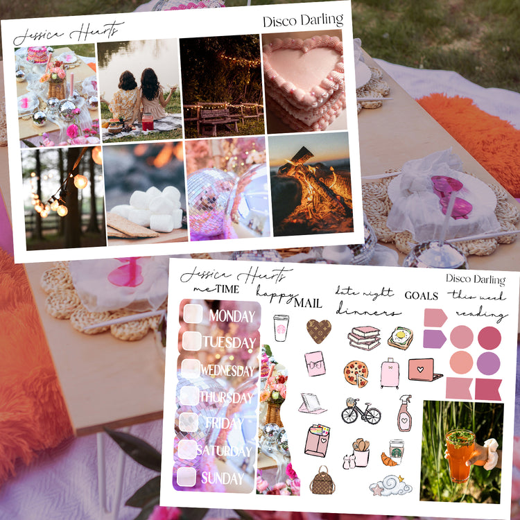 Disco Darling Weekly Sticker Kit