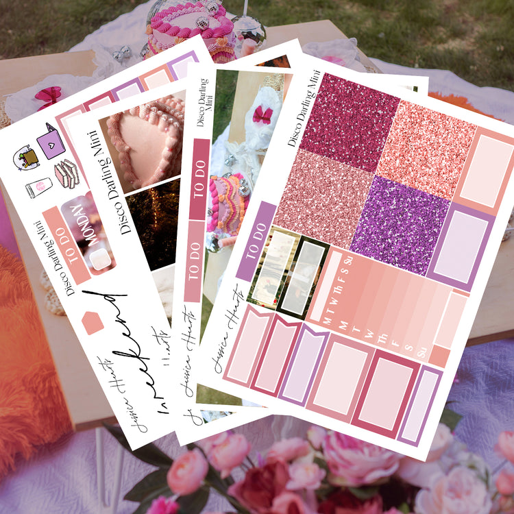 Disco Darling MINI Sticker Kit