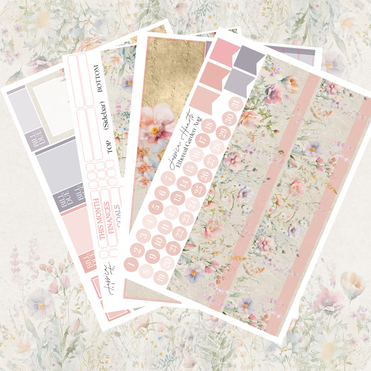 Ethereal Garden August BLANK 2023 Monthly Kit *NO FOIL*