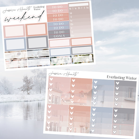Everlasting Winter Weekly Sticker Kit