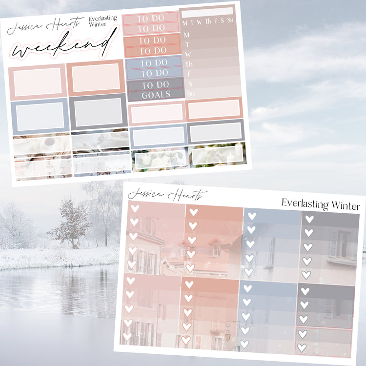 Everlasting Winter Weekly Sticker Kit