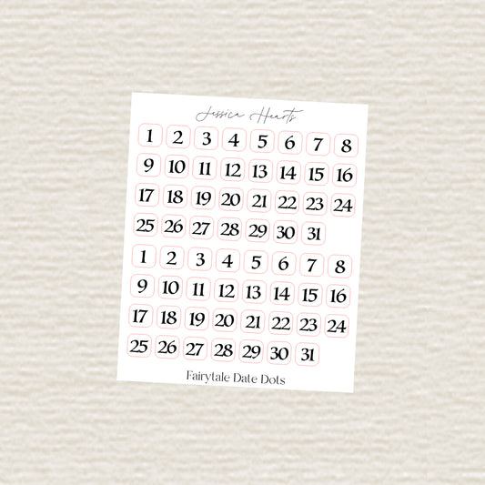 Fairytale Date Dots