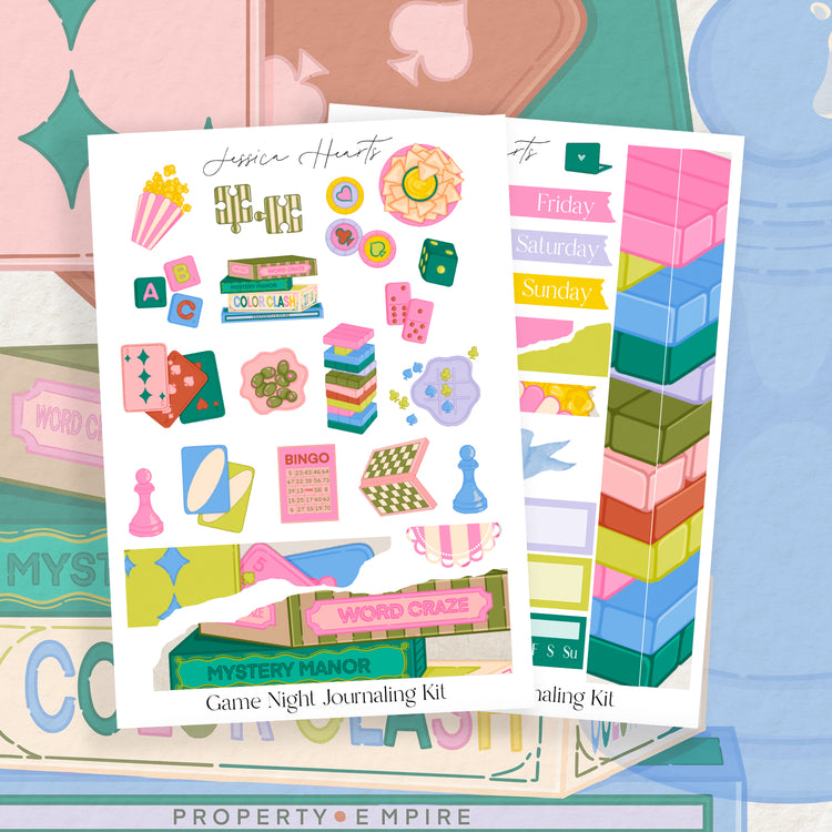Game Night Journaling Kit