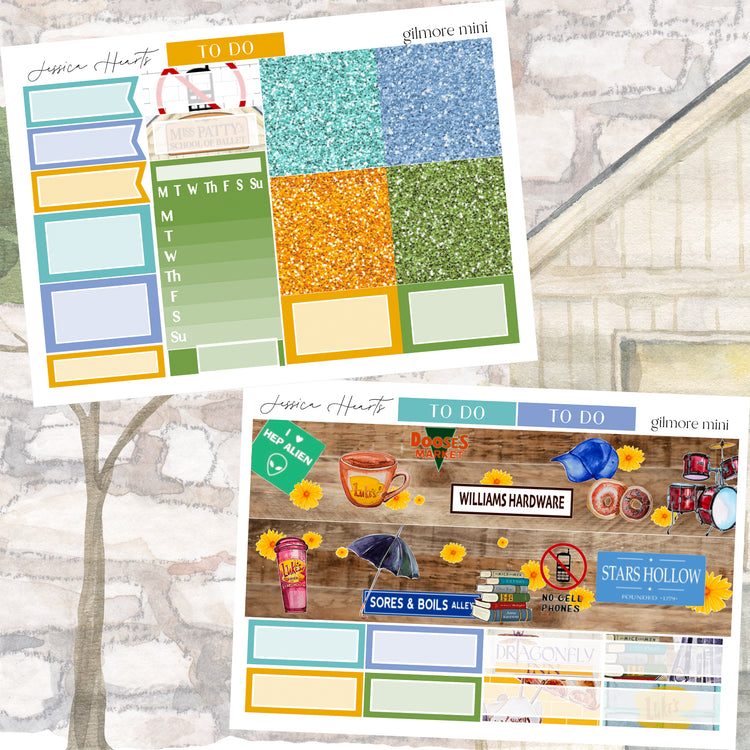 Gilmore MINI Sticker Kit