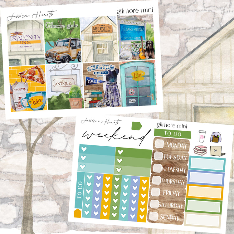 Gilmore MINI Sticker Kit