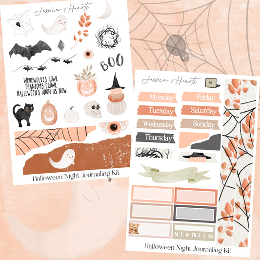 Halloween Night Journaling Kit