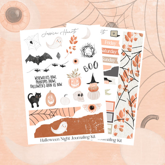 Halloween Night Journaling Kit