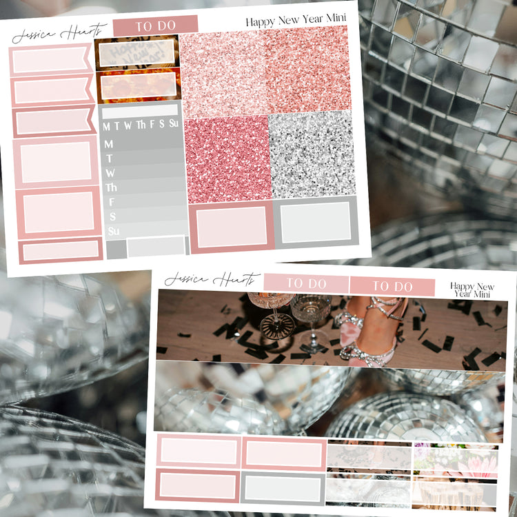 Happy New Year MINI Sticker Kit