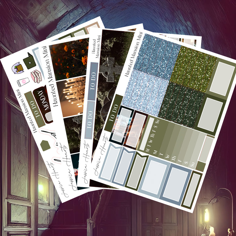 Haunted Mansion MINI Sticker Kit *new format*