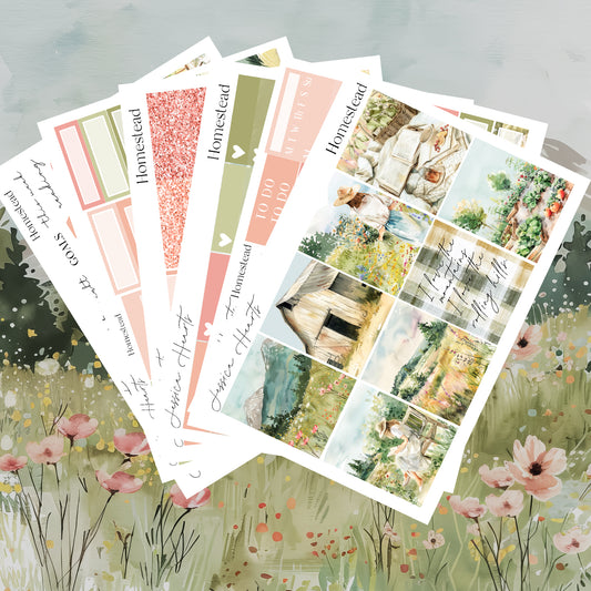 Homestead Weekly Sticker Kit