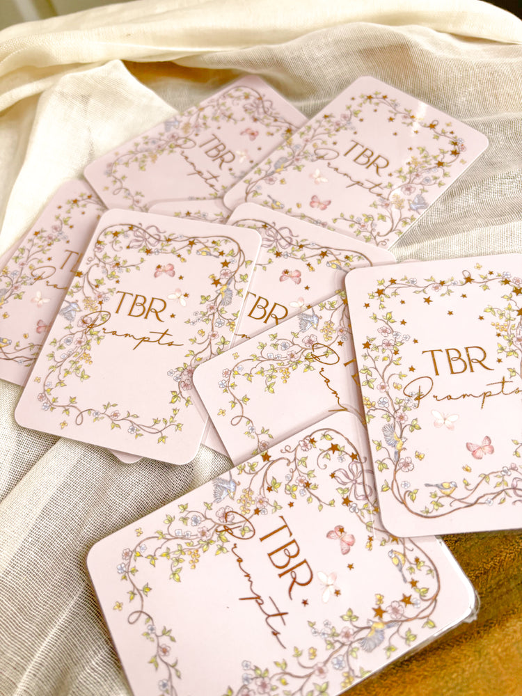 Ethereal Book TBR Prompt Deck (includes 24 TBR Prompt cards)