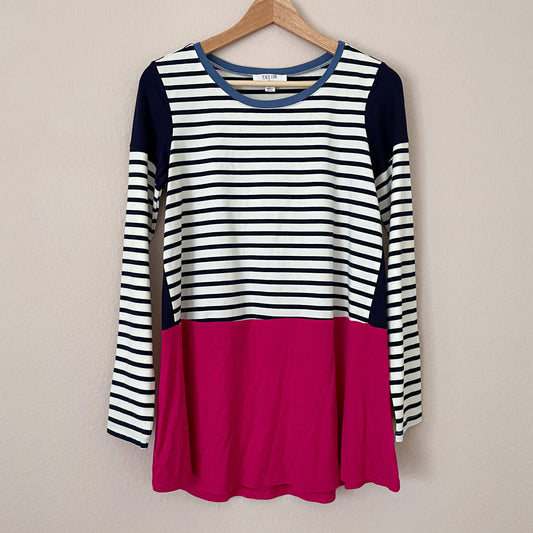 Pink Striped Long Sleeve