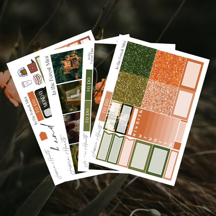 In the Forest MINI Sticker Kit