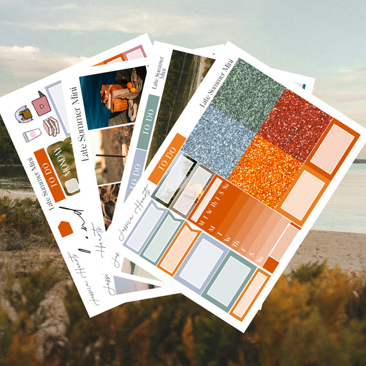 Late Summer MINI Sticker Kit