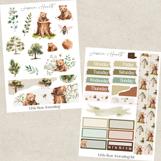 Little Bear Journaling Kit