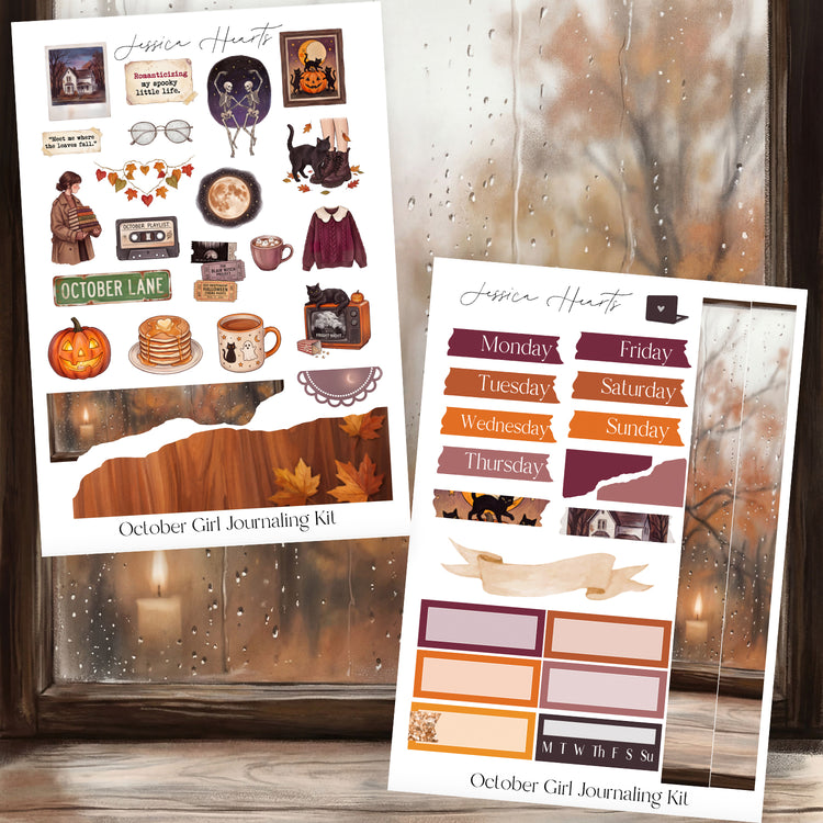 October Girl Journaling Kit