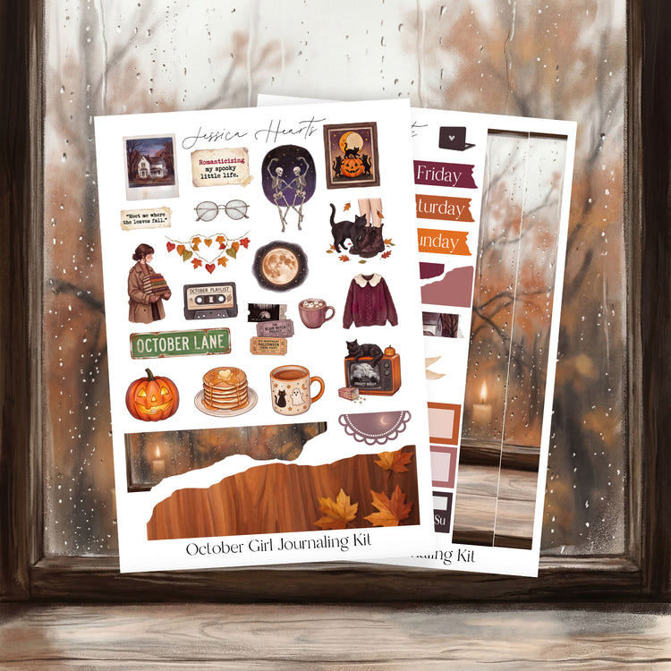 October Girl Journaling Kit