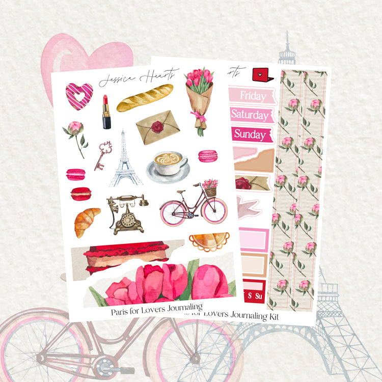 Paris for Lovers Journaling Kit