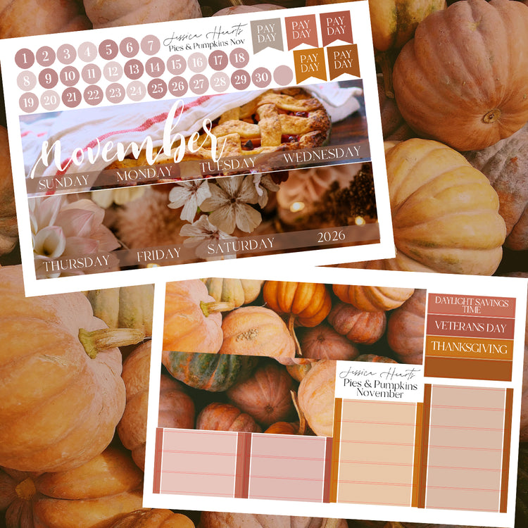 Pies & Pumpkins November 2026 Monthly Kit