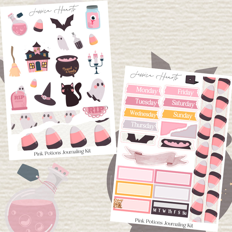 Pink Potions Journaling Kit