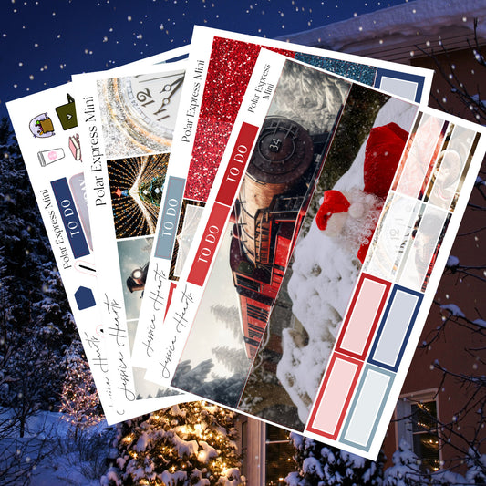 Polar Express MINI Sticker Kit
