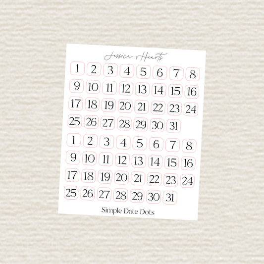 Simple Date Dots