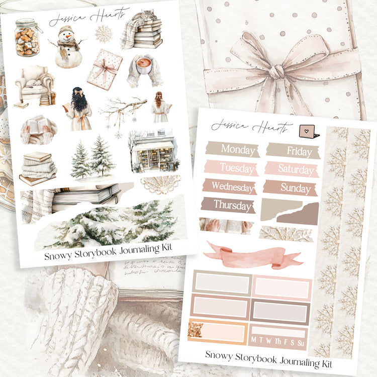 Snowy Storybook Journaling Kit