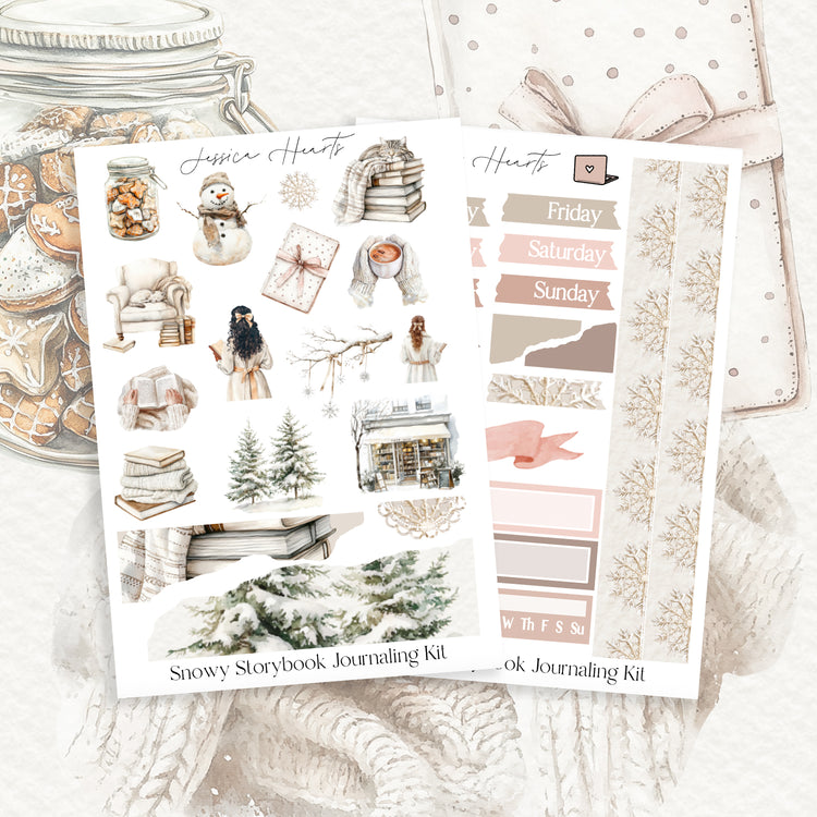 Snowy Storybook Journaling Kit