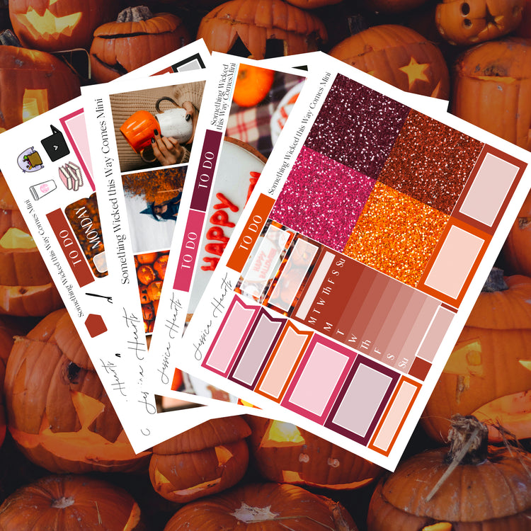 Something Wicked This Way Comes MINI Sticker Kit