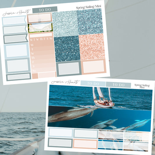 Spring Sailing MINI Sticker Kit