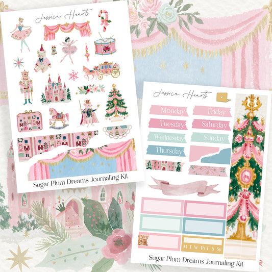 Sugar Plum Dreams Journaling Kit