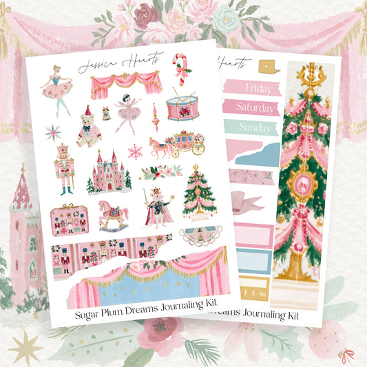 Sugar Plum Dreams Journaling Kit