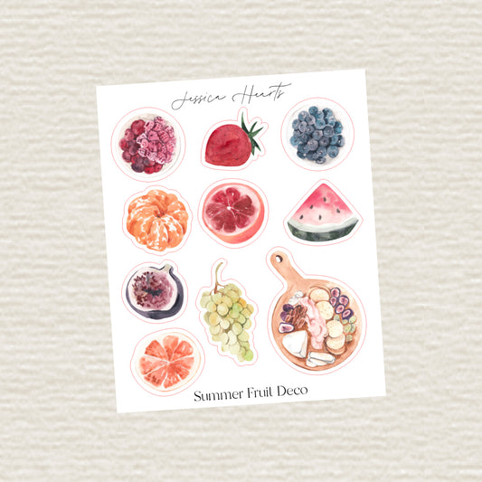 Summer Fruit Deco