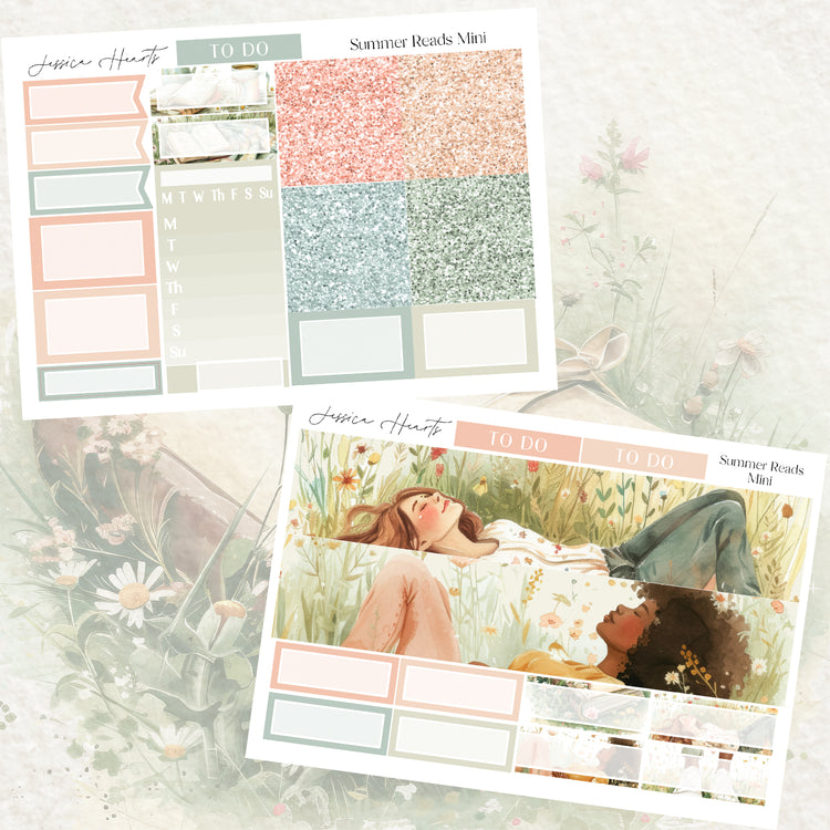 Summer Reads MINI Sticker Kit