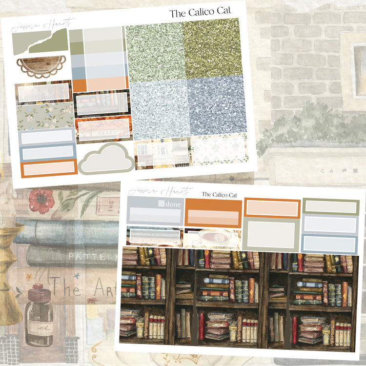 The Calico Cat Weekly Sticker Kit