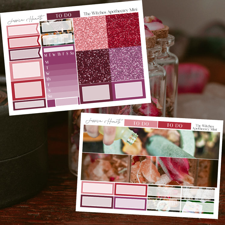 The Witches Apothecary MINI Sticker Kit